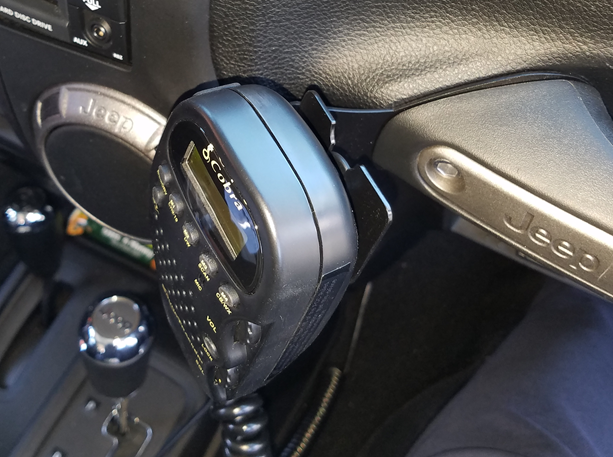 New to me 2014 Jeep Wrangler JKU 11 jeep jku 75wxst cb mount grab bar