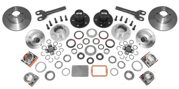 1992-2006 Jeep YJ/TJ/XJ Manual Locking Hub Conversion Kit - Fits Dana 30 Axles - 12195