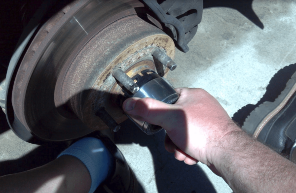 Mazda & Ford Ranger locking hub install picture