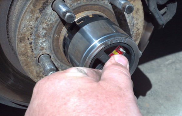 Ford Ranger Locking Hub installation picture