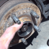 Rubber o-ring Ford Ranger locking hub installation picture