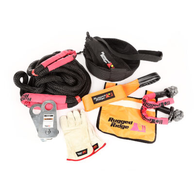 Premium Vehicle Recovery Kit with Mesh Storage Bag