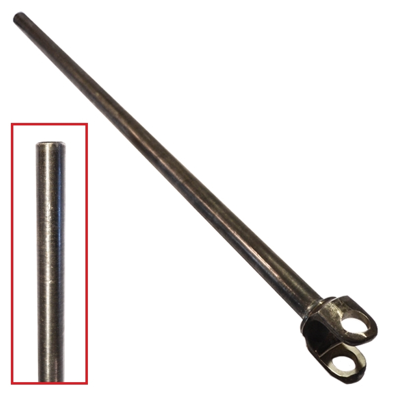 Dana 60 Axle Shaft 39 Inch Blank 5806X UJoint Front Inner Axle Not