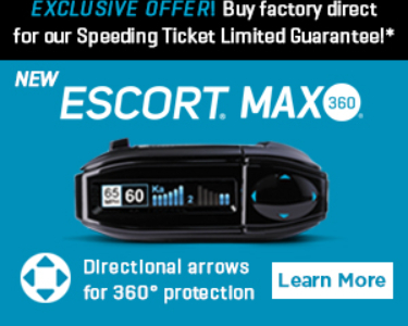All New Escort MAX 360 Radar - Power, Precision, 360  Degree Protection